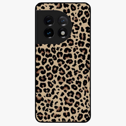 Savage Chic Pattern Glass Case for 1+11 stylish front view featuring bold patterned artwork with edgy vibe