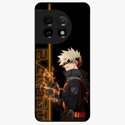 Silent Gang Authority Glass Case for 1+11 bold front view featuring powerful street inspired artwork