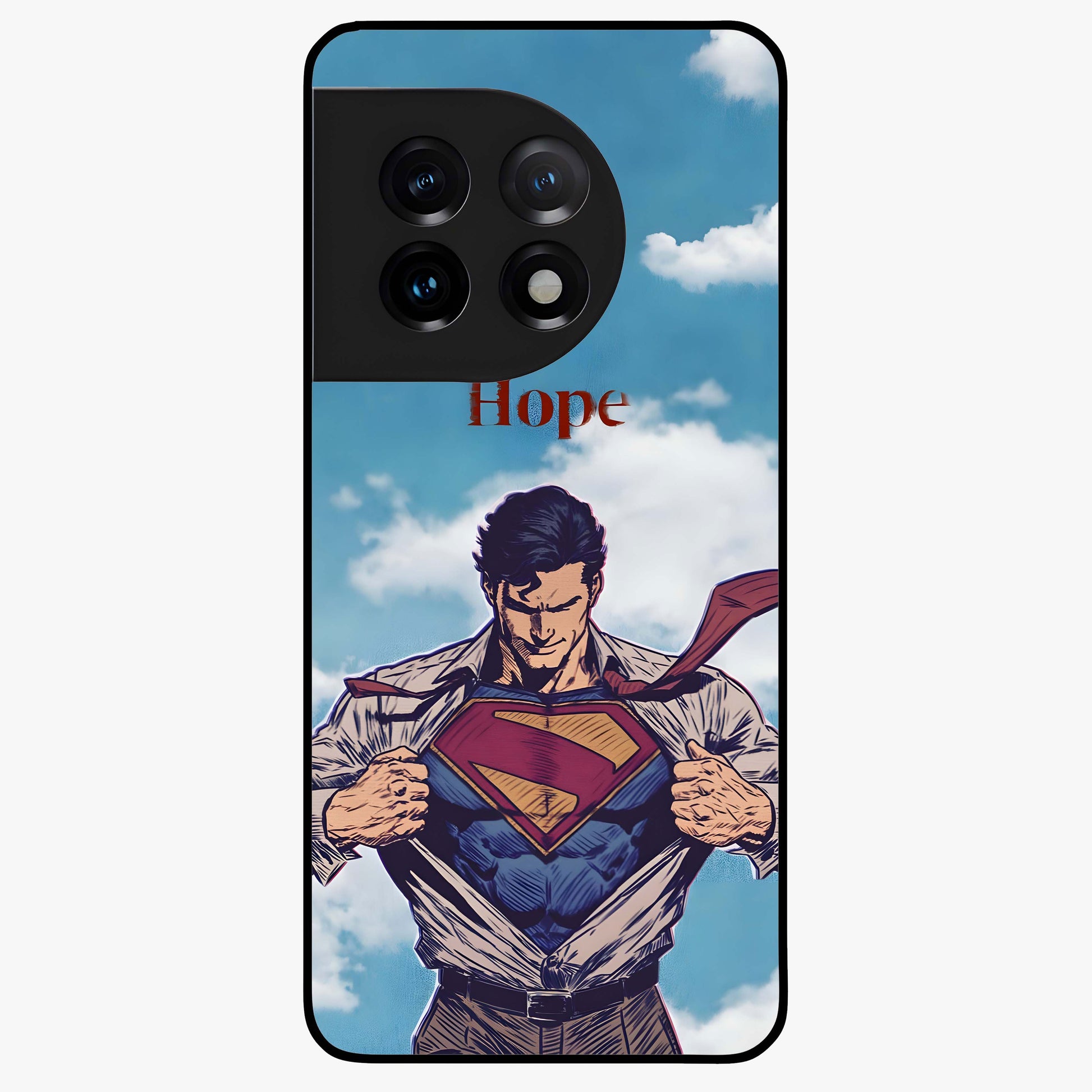 Symbol of Hope Glass Case for 1+11 meaningful front view featuring inspirational symbolic artwork