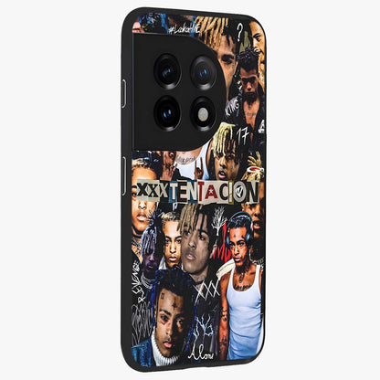 Broken Fame Diaries Glass Case for 1+11 side perspective highlighting dramatic detailing and premium texture