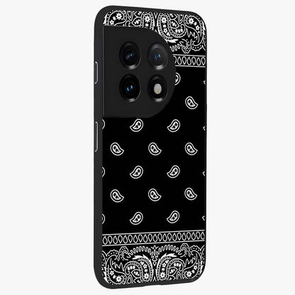 Retro Rebel Threads Glass Case for 1+11 side perspective highlighting bold detailing and smooth build