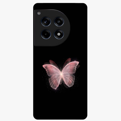 Celestial Wings Butterfly Glass Case for 1+12R elegant front view featuring butterfly artwork with cosmic accents