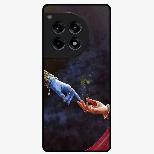 Divine Touch Eternal Glass Case for 1+12R graceful front view featuring timeless spiritual artwork