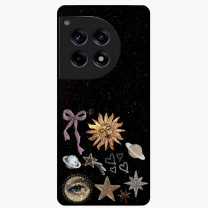 Magical Jewelry Vibe Glass Case for 1+12R glamorous front view featuring jewel inspired artistic artwork