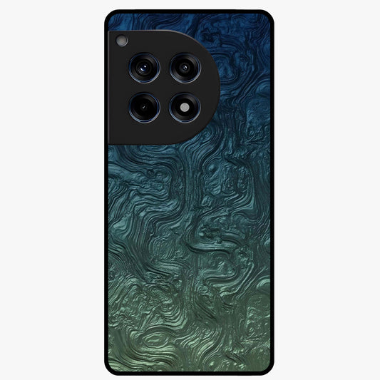 Marble Dream Blur Glass Case for 1+12R elegant front view featuring soft marble texture with dreamy blur effect