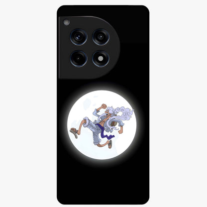 Moonlit Freedom Dance Glass Case for 1+12R artistic front view featuring expressive silhouette artwork under moonlight