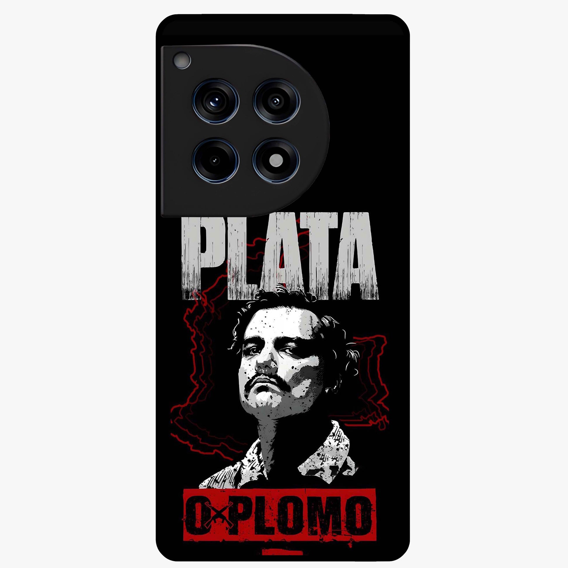 Notorious Crime Empire Glass Case for 1+12R bold front view featuring edgy crime inspired artwork