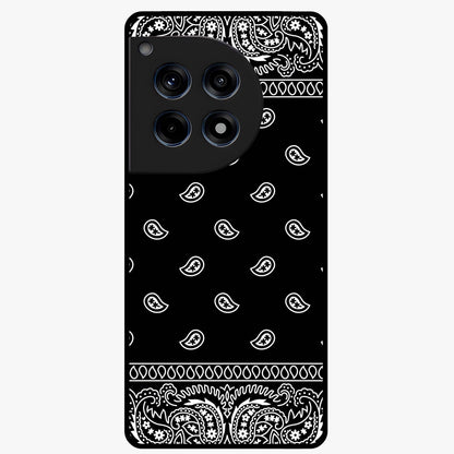 Retro Rebel Threads Glass Case for 1+12R stylish front view featuring vintage inspired graphic artwork