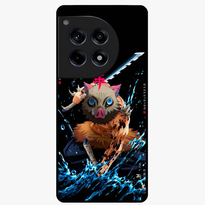 Savage Blade Warrior Glass Case for 1+12R intense front view featuring fierce warrior inspired artwork
