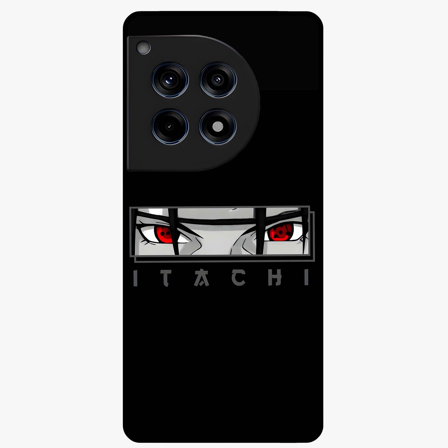 Scarlet Gaze Dominance Glass Case for 1+12R dramatic front view featuring intense red themed artwork