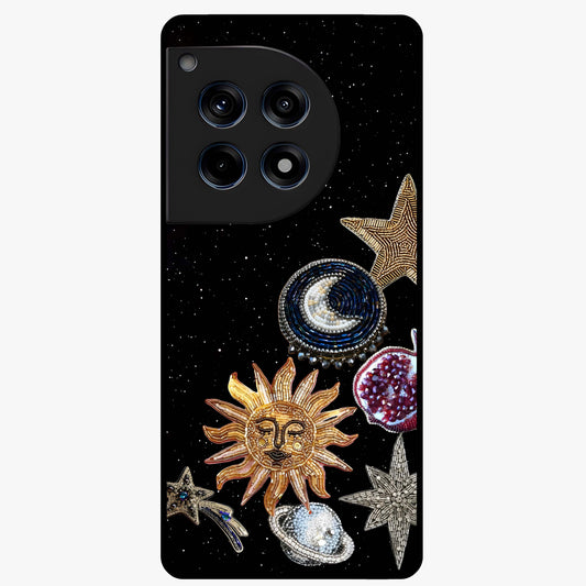 Scarlet Sky Flight Glass Case for 1+12R dramatic front view featuring bold sky inspired artwork in scarlet tones