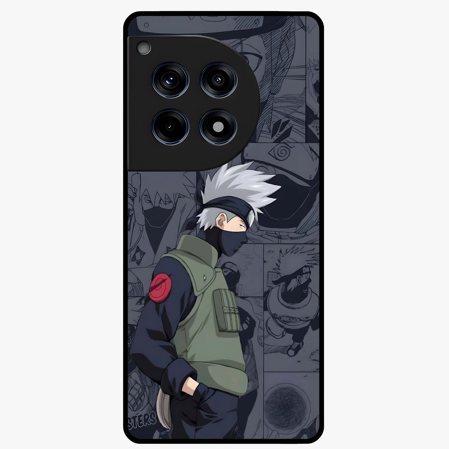 Silent Tactical Master Glass Case for 1+12R powerful front view featuring stealth tactical inspired artwork