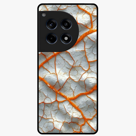 Snarl Zone Buzz Glass Case for 1+12R edgy front view featuring bold aggressive themed artwork