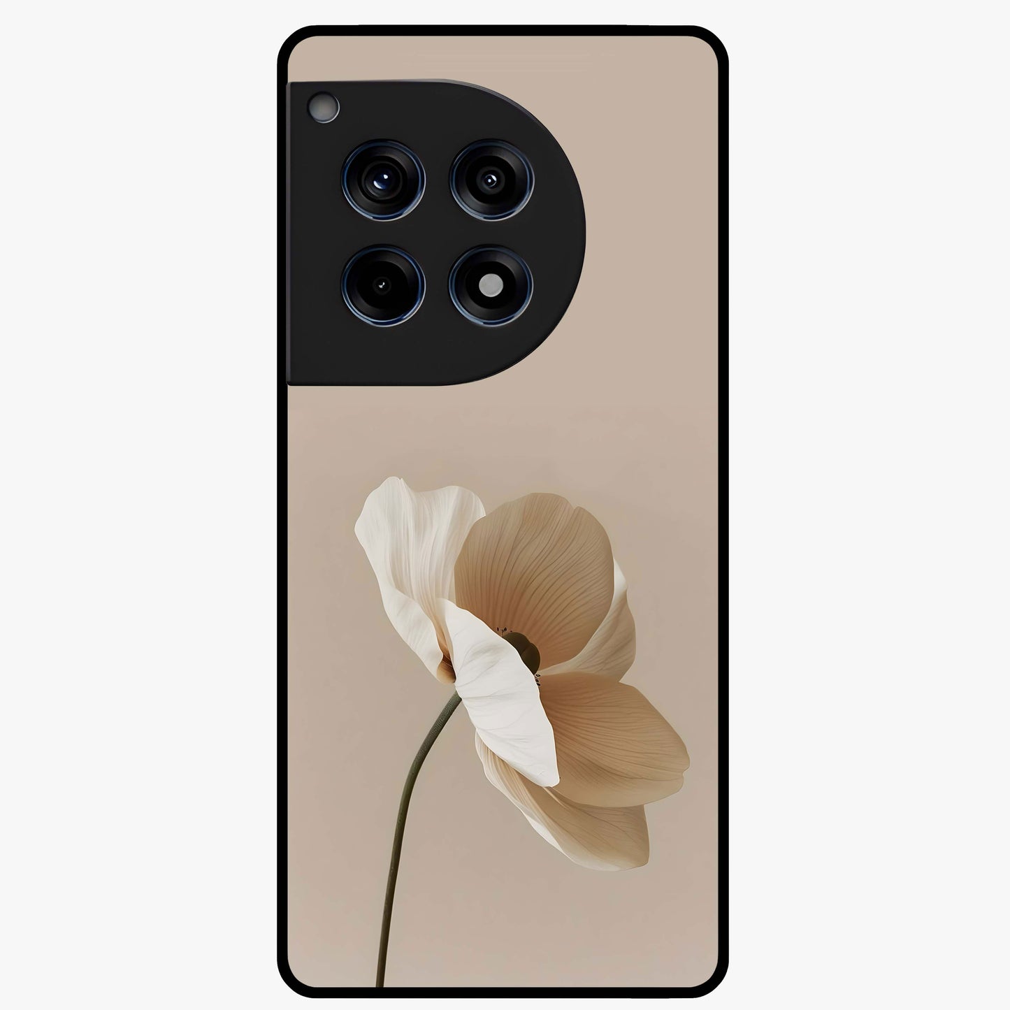 Whispering Petals Glass Case for OnePlus 12R |1+12R
