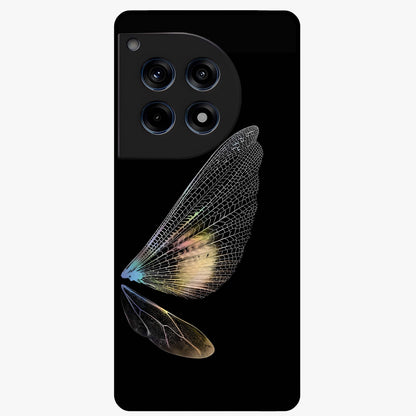 Whispers of Wings Glass Case for 1+12R elegant front view featuring feather or wing inspired artistic artwork