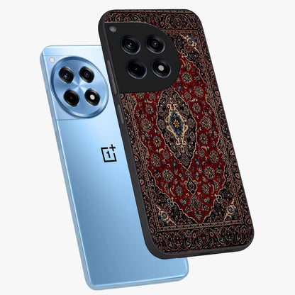 Heritage Carpet Royale Glass Case for 1+12R captured at a warm angle highlighting intricate heritage patterns, gloss, and edge clarity.