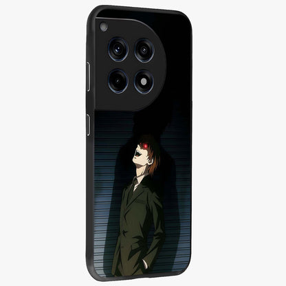 Crimson Shadow King Glass Case for 1+12R side perspective highlighting dramatic contrast and premium finish