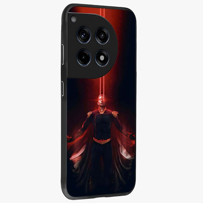 Crimson Vision Ascension Glass Case for 1+12R side perspective highlighting intense color depth and sleek build
