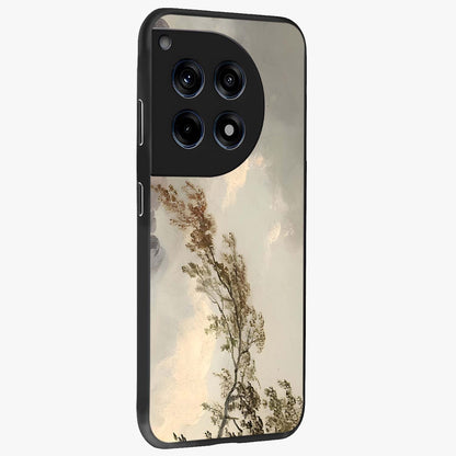 Dreamlike Wind Field Glass Case for 1+12R side perspective highlighting smooth gradients and premium edge finish