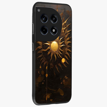 Golden Sun Minimalism Glass Case for 1+12R side perspective highlighting refined minimal detailing and smooth build