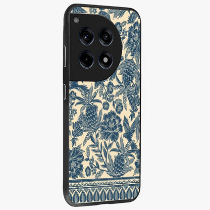 Heirloom Wild Bloom Glass Case for 1+12R side perspective highlighting intricate bloom detailing and premium build