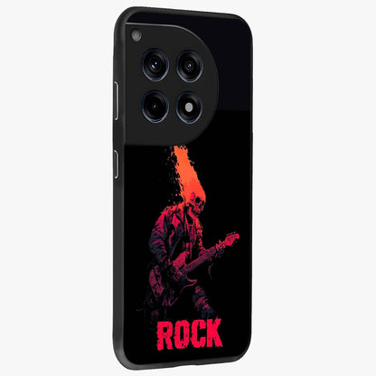 Hellfire Rock Anthem Glass Case for 1+12R displayed upright for powerful statement visibility and premium finish.