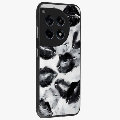 Midnight Kiss Marks Glass Case for 1+12R side perspective highlighting playful detailing and premium edge finish
