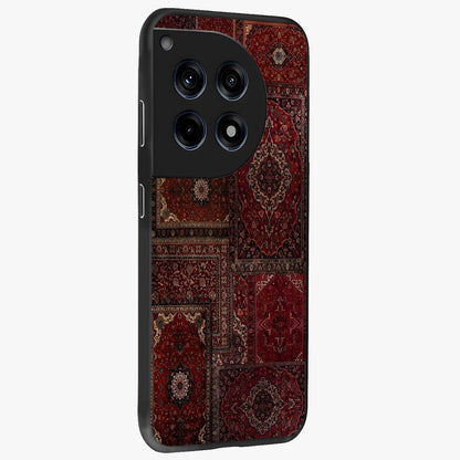 Persian Velvet Tale Glass Case for 1+12R side perspective highlighting ornate detailing and smooth premium build