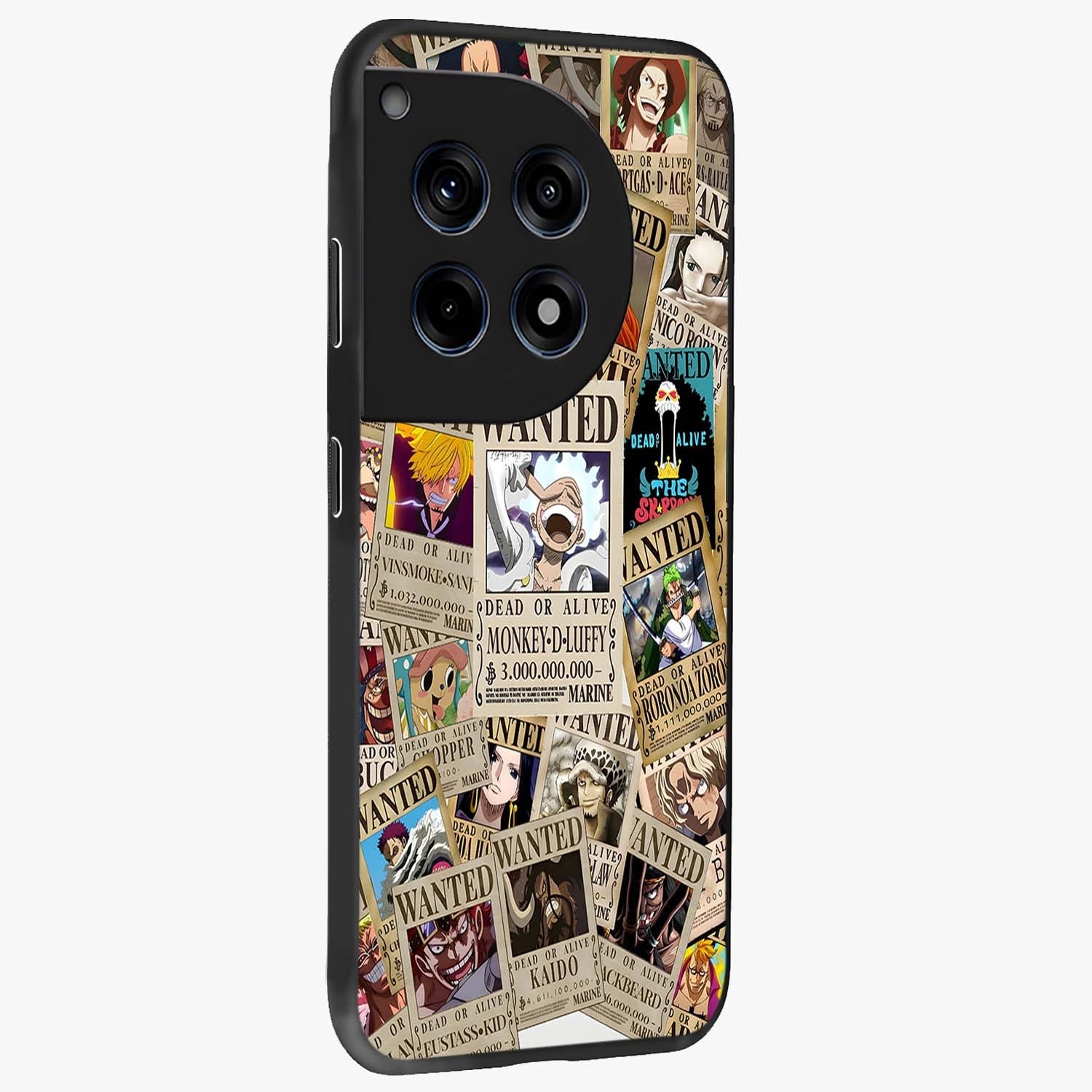 Pirate Wanted Legends Glass Case for 1+12R side perspective highlighting detailed character textures and premium edges