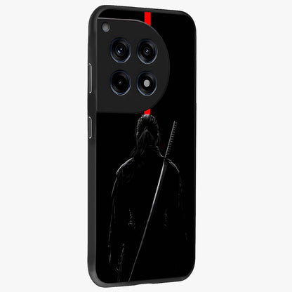 Silent Blade Resolve Glass Case for 1+12R side perspective highlighting sharp textures and sleek premium build