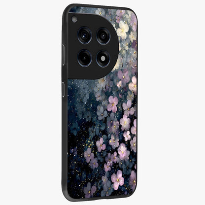 Starlit Blossom Dreams Glass Case for 1+12R side perspective highlighting delicate bloom textures and smooth build
