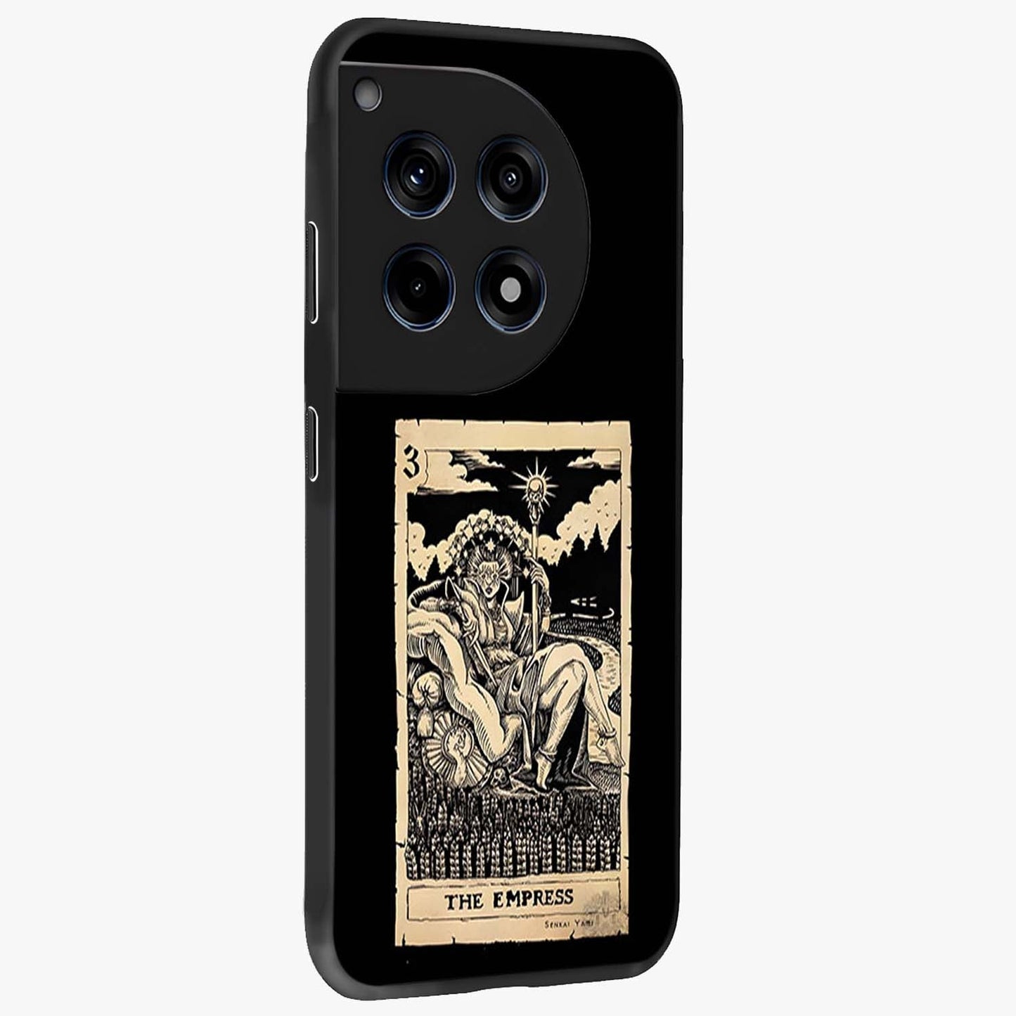 The Empress Glass Case for 1+12R side perspective highlighting elegant detailing and premium edges