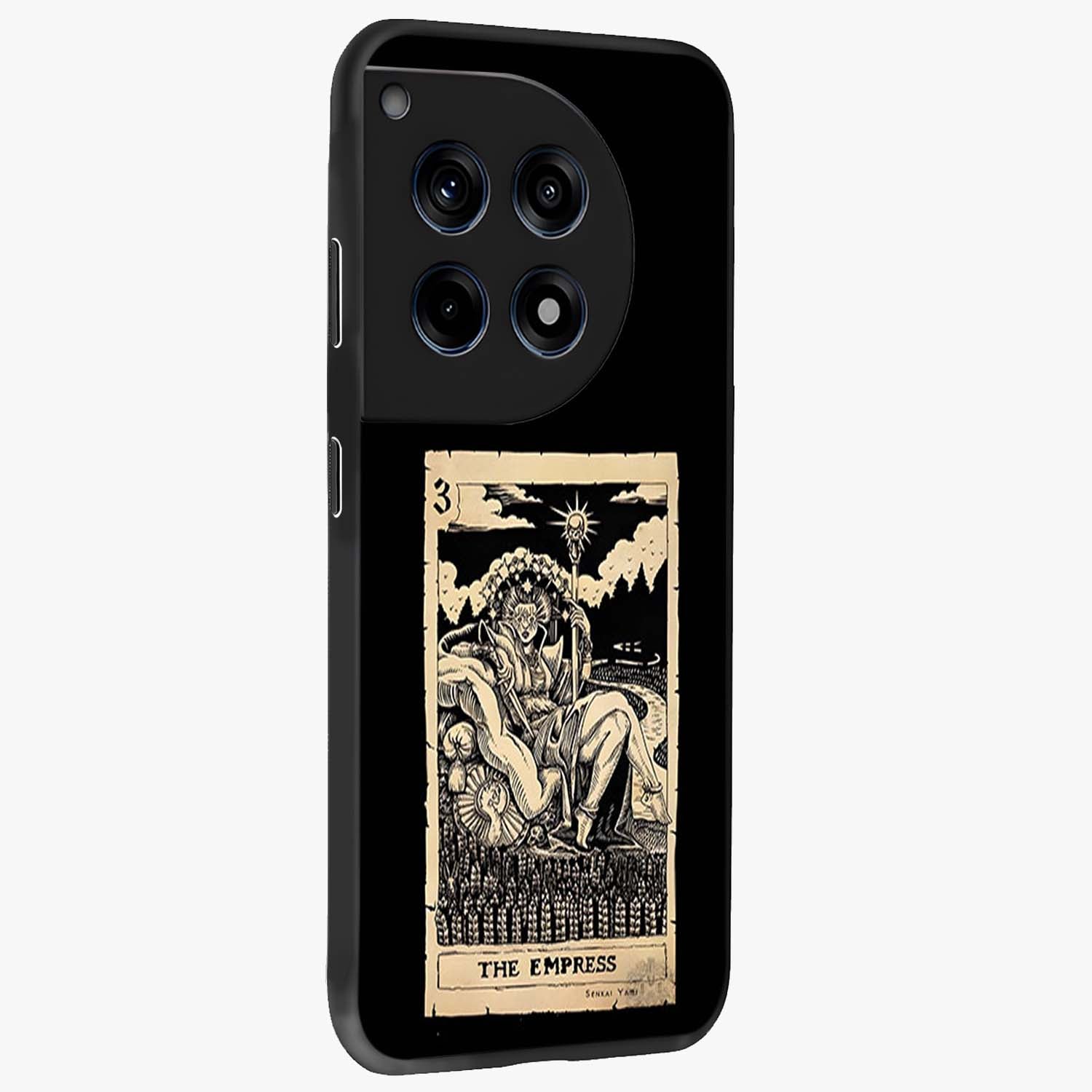 The Empress Glass Case for 1+12R side perspective highlighting elegant detailing and premium edges