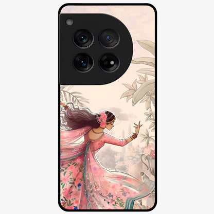 Graceful Garden Rhythm Glass Case for OnePlus 12 |1+12