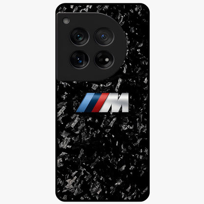 Carbon Speed Mark Glass Case for 1+12 bold front view featuring carbon fiber texture and racing inspired design