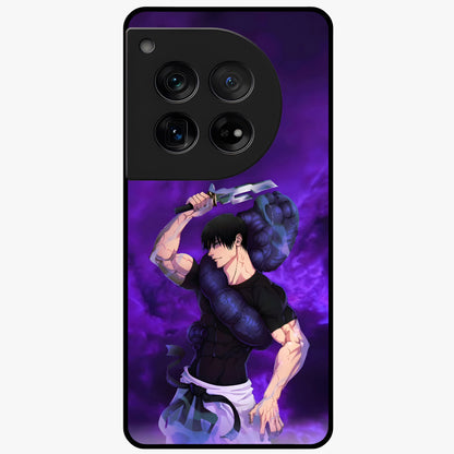 Cursed Strength Ascension Glass Case for 1+12 powerful front view featuring dark ascension themed artwork