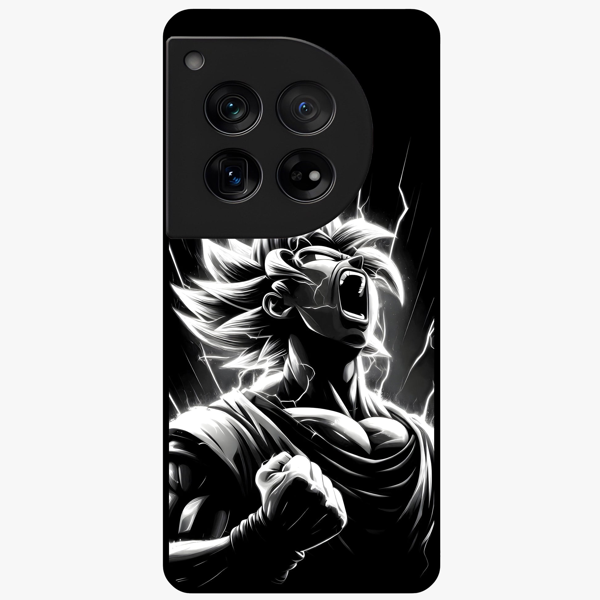 Limitless Power Unleashed Glass Case for 1+12 intense front view featuring bold high energy artwork