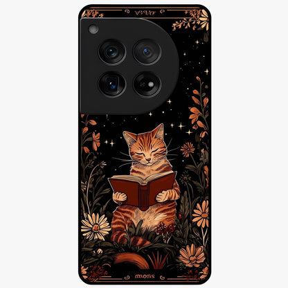 Magical Cat Chronicle Glass Case for 1+12 stylish front view featuring bold modern artistic artwork