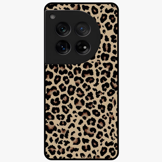 Savage Chic Pattern Glass Case for 1+12 stylish front view featuring bold patterned artwork with edgy vibe