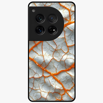 Snarl Zone Buzz Glass Case for 1+12 edgy front view featuring bold aggressive themed artwork