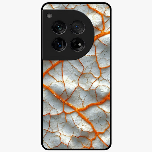 Snarl Zone Buzz Glass Case for 1+12 edgy front view featuring bold aggressive themed artwork