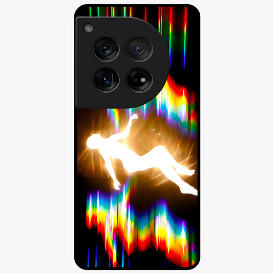 Soul in Spectrum Glass Case for 1+12 artistic front view featuring colorful spectrum inspired artwork