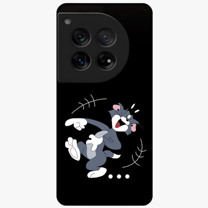 Tom in Trouble Glass Case for 1+12 playful front view featuring animated character artwork in humorous theme