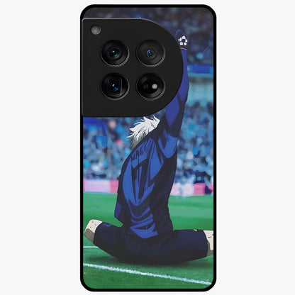 Victory Silence Anthem Glass Case for 1+12 bold front view featuring powerful motivational themed artwork