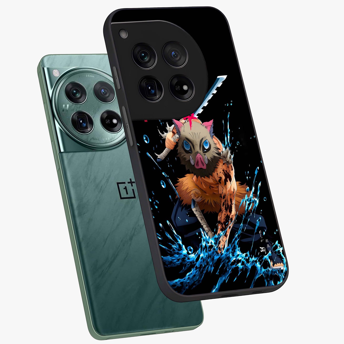 Savage Blade Warrior Glass Case for 1+12 angled mockup showcasing glossy finish and sharp combat detailing