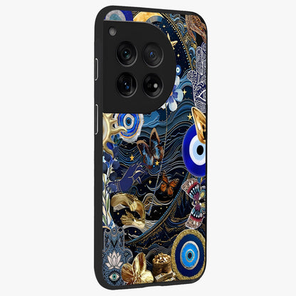 Celestial Blessing Shield Glass Case for 1+12 side perspective highlighting intricate blessing shield details