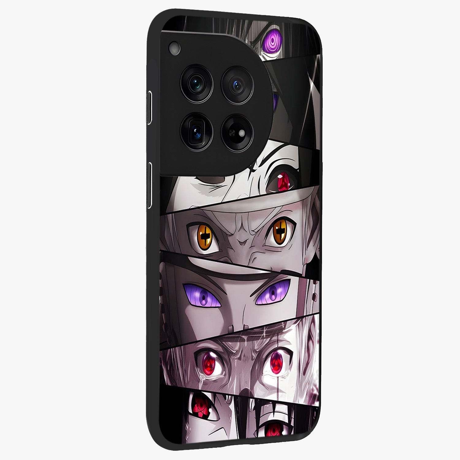 Eyes of Destiny Glass Case for 1+12 side perspective highlighting dramatic textures and sleek premium edges