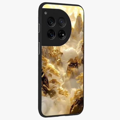 Gates of Illumination Glass Case for 1+12 side perspective highlighting intricate illumination textures and premium edges