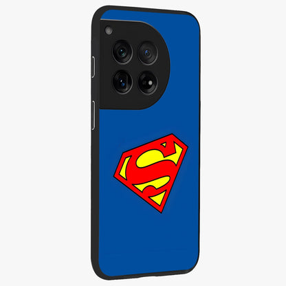 Legendary Hero Emblem Glass Case for 1+12 side perspective highlighting sharp emblem textures and premium edges
