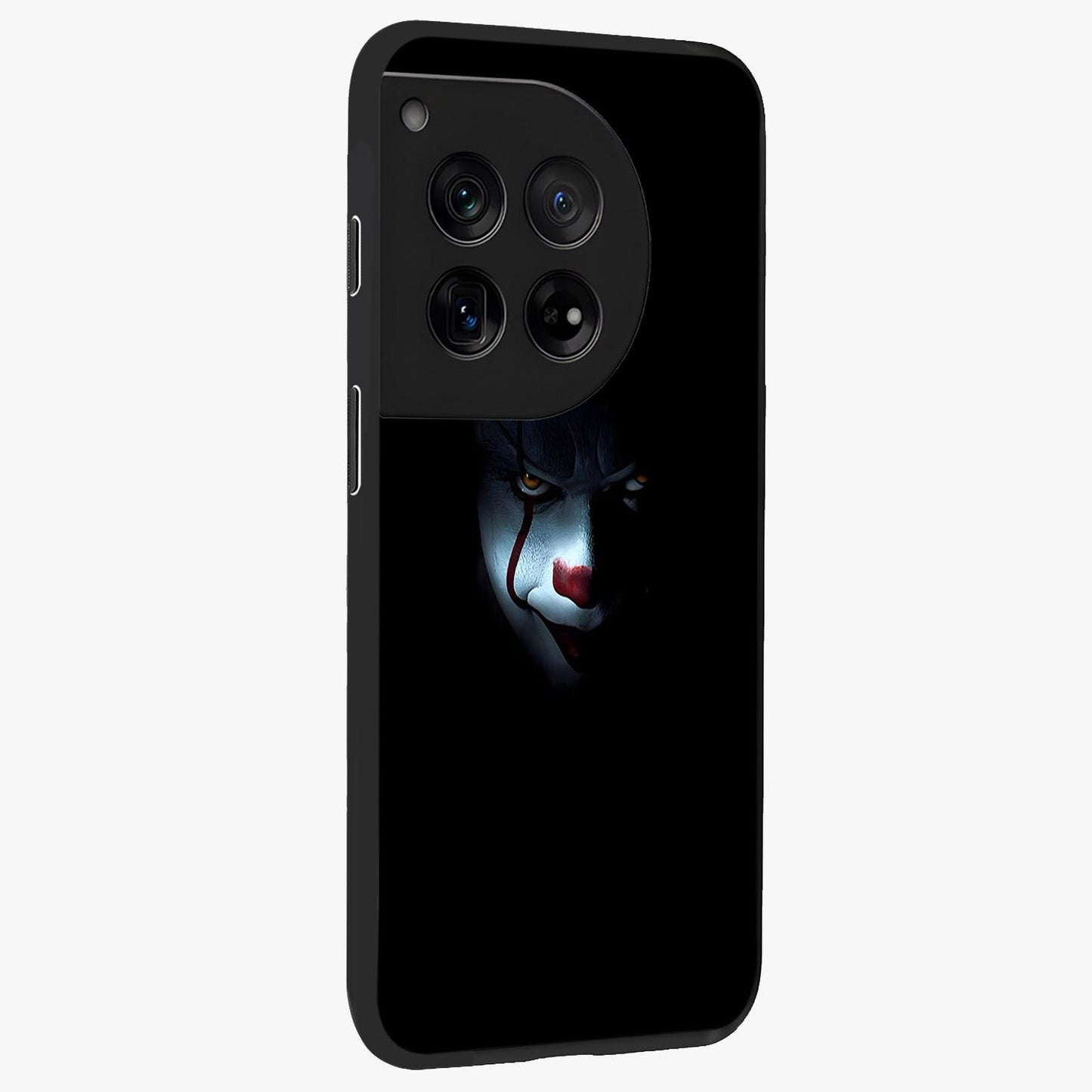 Midnight Madness Smile Glass Case for 1+12 side perspective highlighting expressive textures and sleek edges